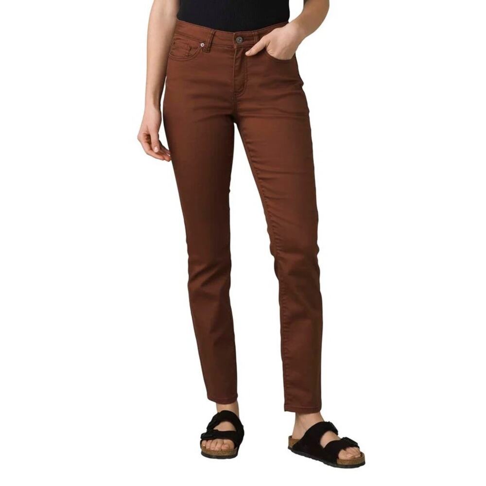 Prana Kayla High Rise Jean Women's 0 25 Manzanita Fitted Stretch Denim Outdoor